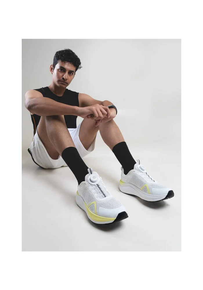 Bacca Bucci White ION Glide Sports Shoes with Rotary Lacing for Men | Best Price UAE